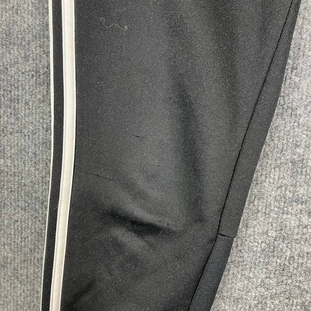 Adidas Joggers Mens Size S Black ClimaCool Striped Athletic Tapered‎ Sweatpants
